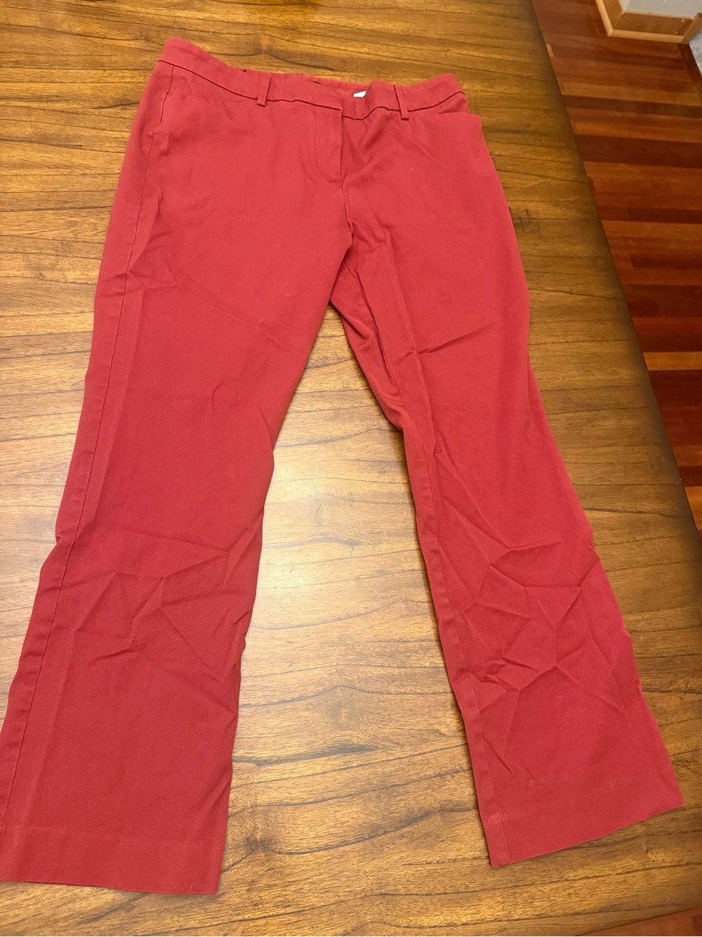 41 Hawthorn Women's Burnt Red Boot Cut Pants